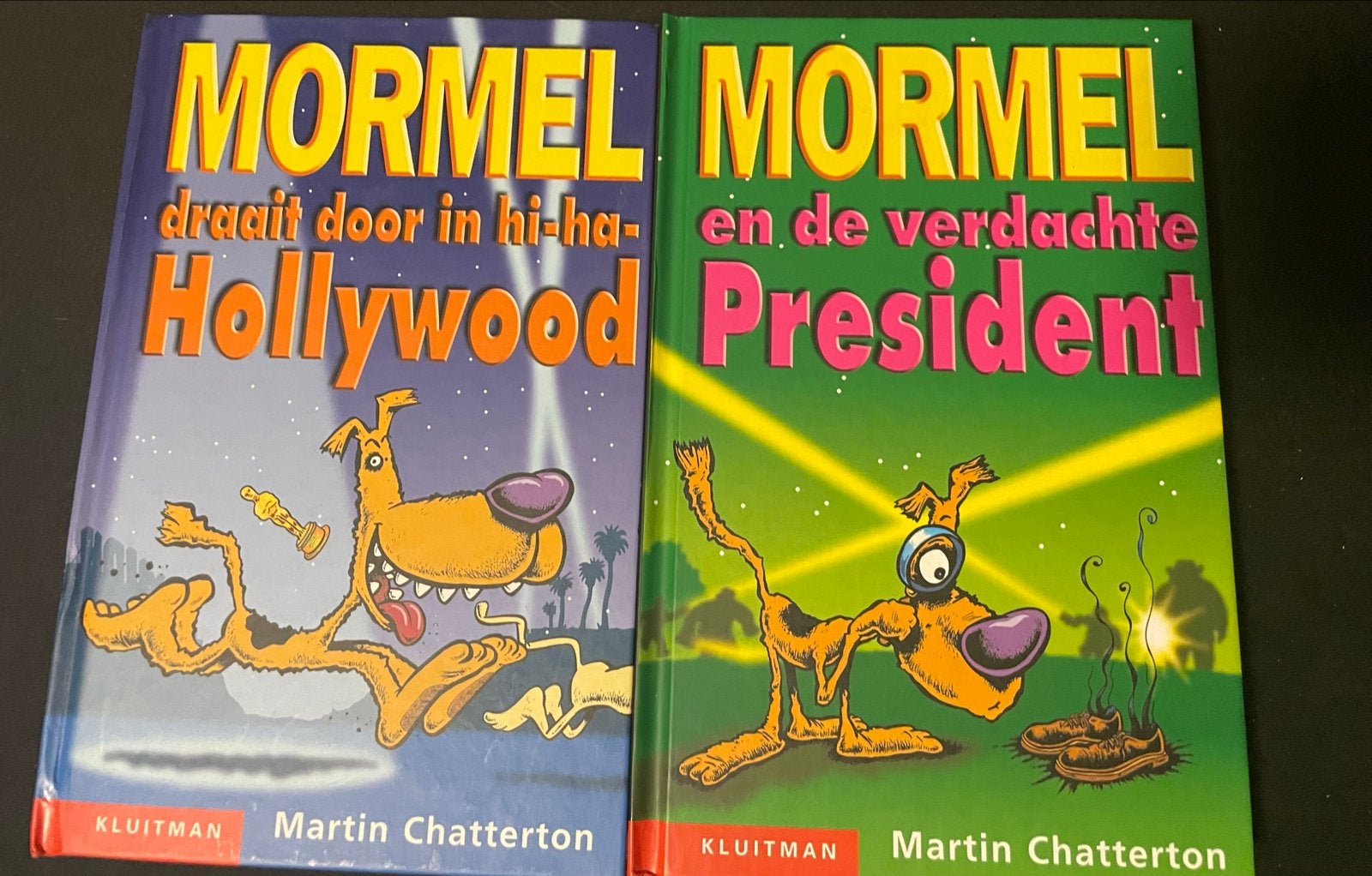 Mormel boeken: Hollywood & De Verdachte President, Ophalen of Verzenden, Zo goed als nieuw, Fictie