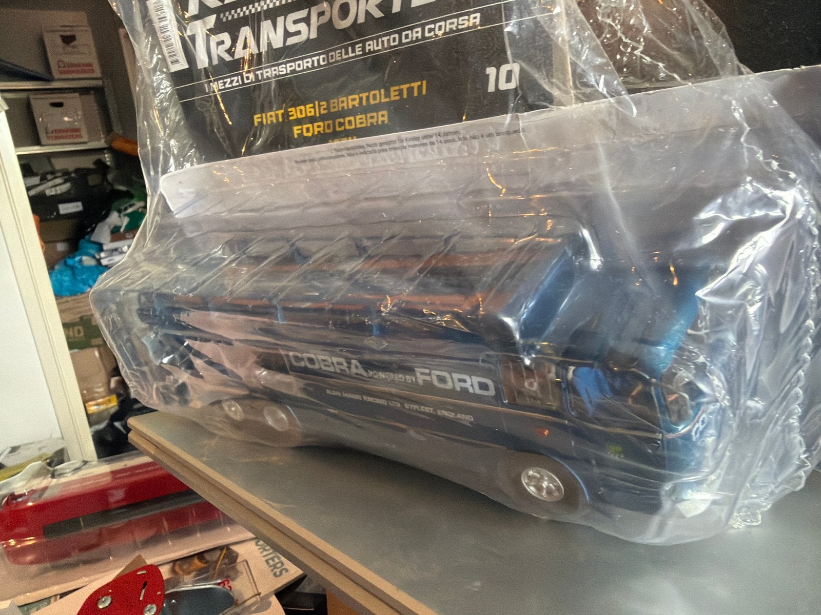 Centauria 1/43 Fiat Ford Cobra Autotransporter Nieuw, Overige merken, C, Nieuw, Ophalen of Verzenden