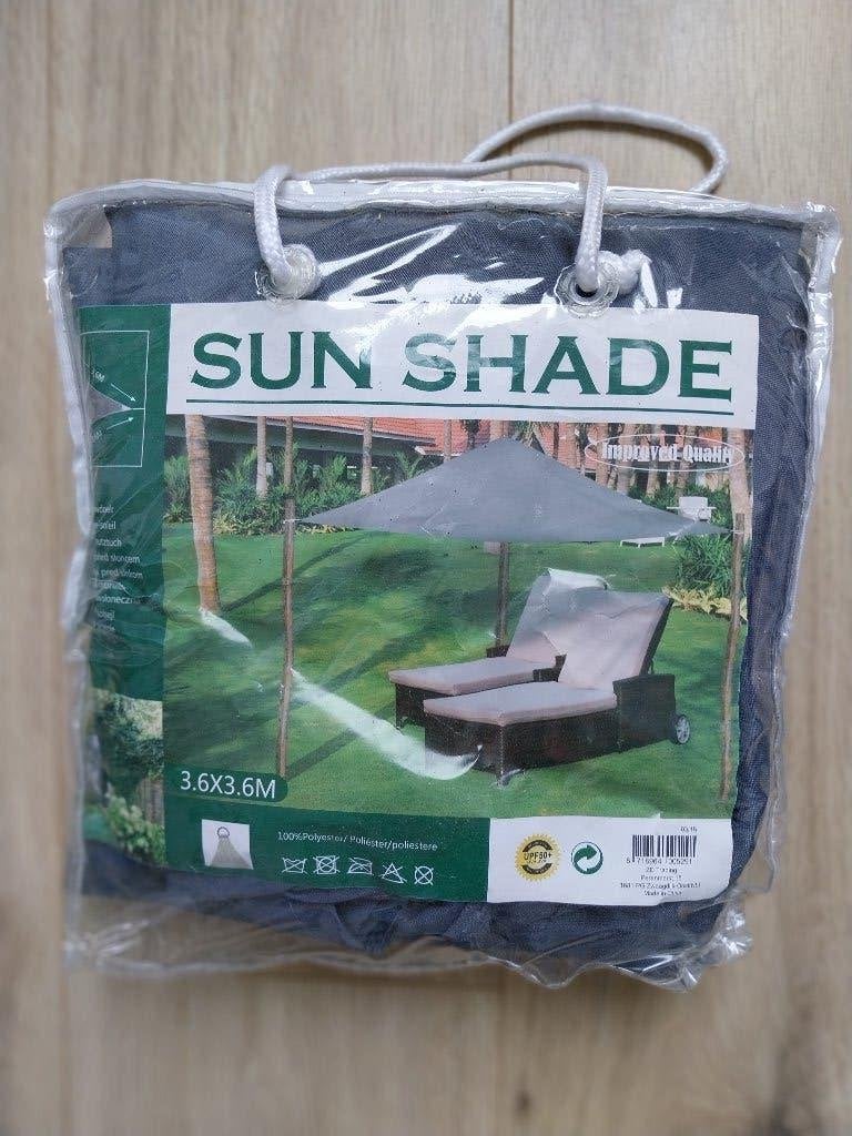 schaduwdoek, Tuin en Terras, Schaduwdoeken, Ophalen, Nieuw