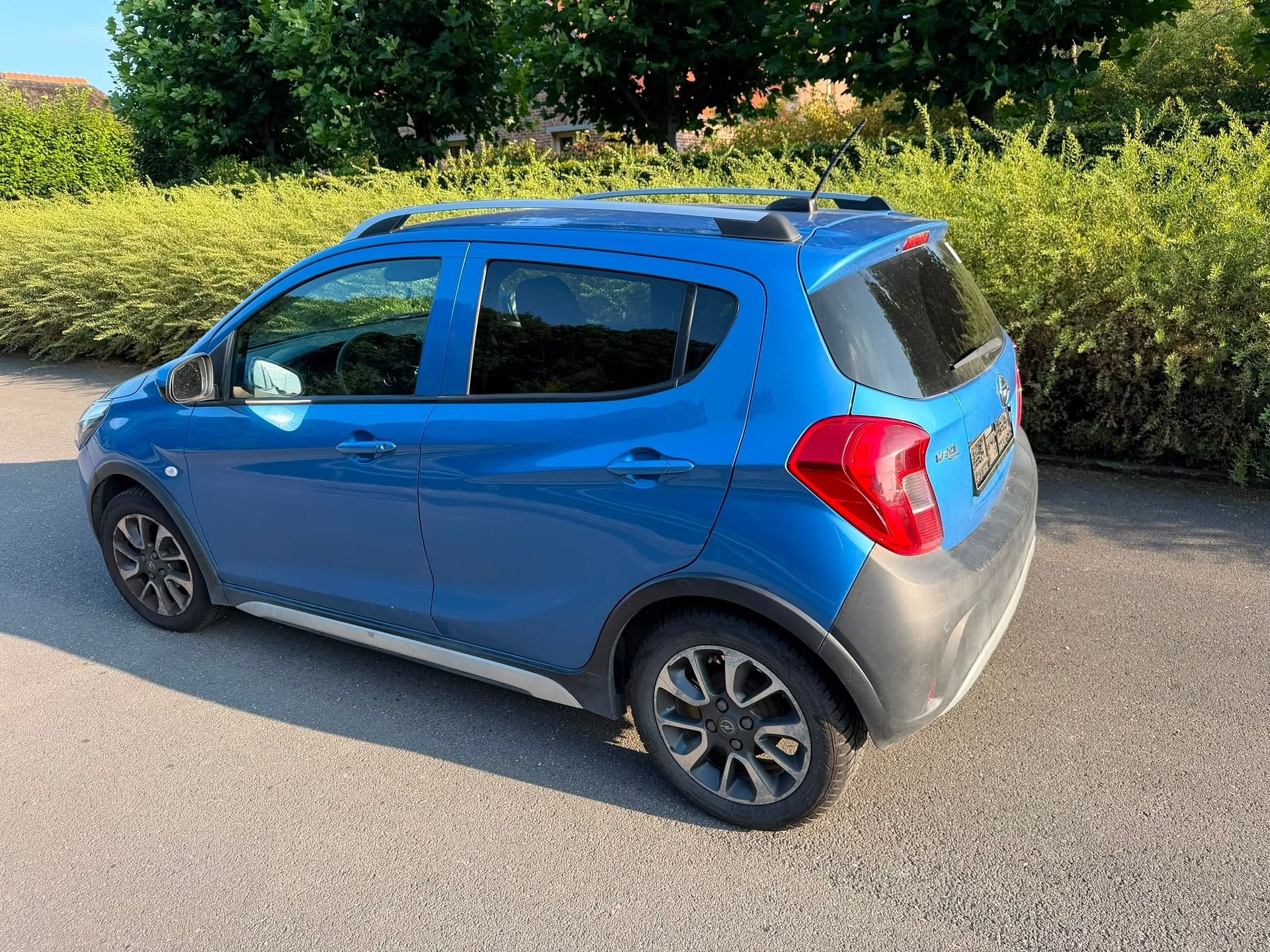 Opel Karl, -, Blauw, -, Benzine