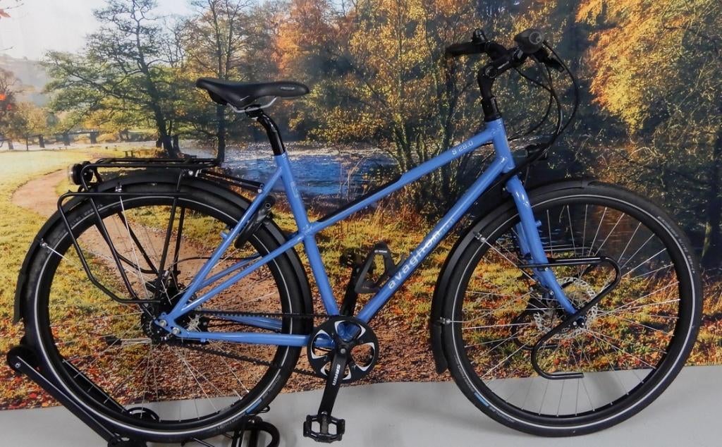 Avaghon 2.8 53 Cm Riemaandrijving+Schijfremmen+SON ZGAN!!!, 28 inch, 53 tot 56 cm, Zo goed als nieuw, Meer dan 20 versnellingen