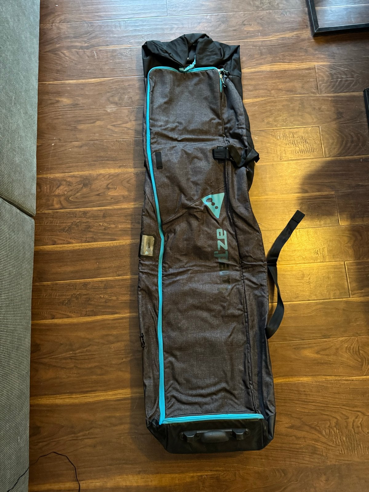 Decathlon Wed'ze 900 skitas (4 ski's met wielen en roll top), Overige typen, Zo goed als nieuw, Skiën, Ophalen