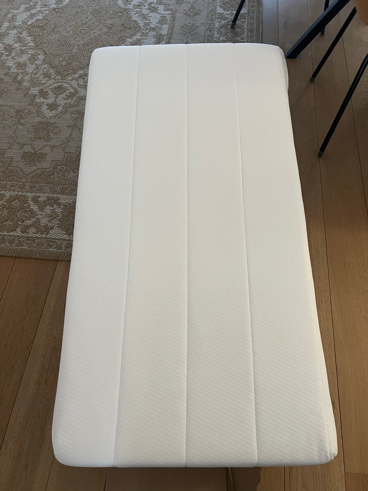 Nieuwe kinder matras, 120x60x14 cm + Veilig matrasbeschermer, Ophalen, Nieuw, 190 cm of minder, Matras