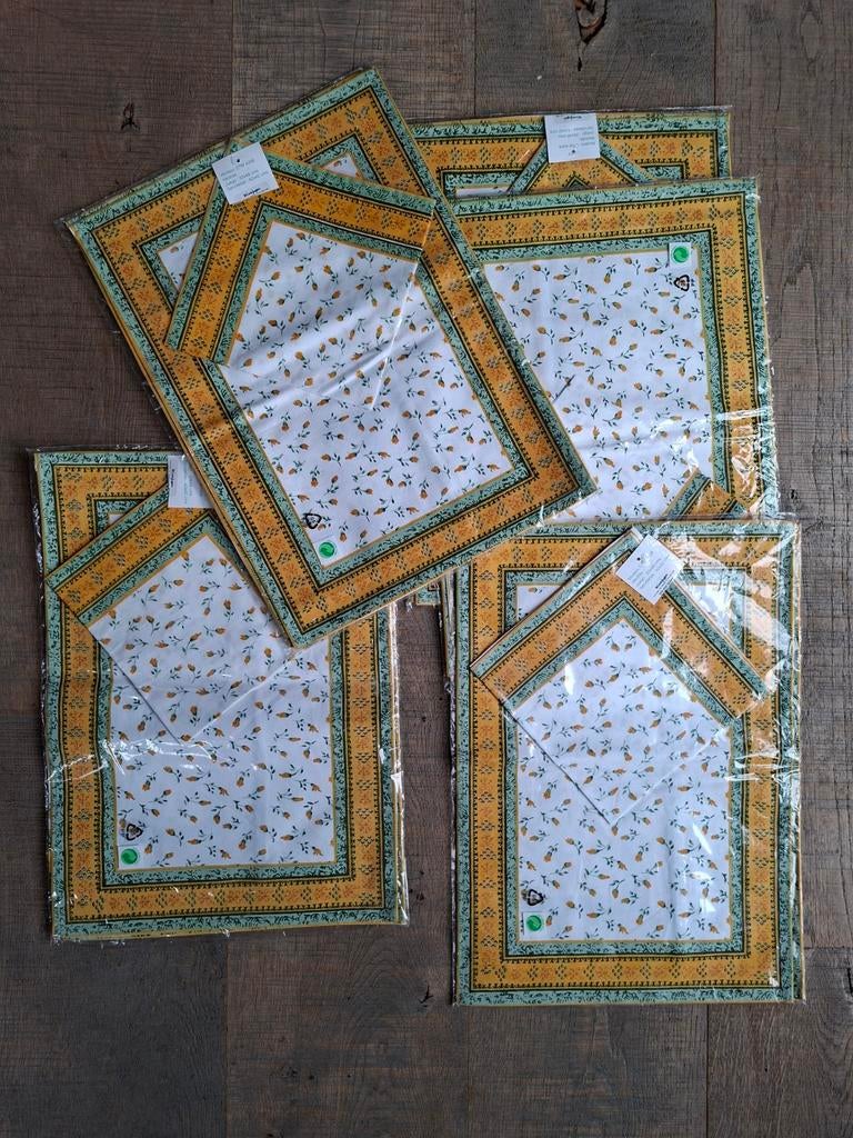 Set nieuwe stoffen placemats 10 stuks, Nieuw, Ophalen of Verzenden, Nvt, Nvt