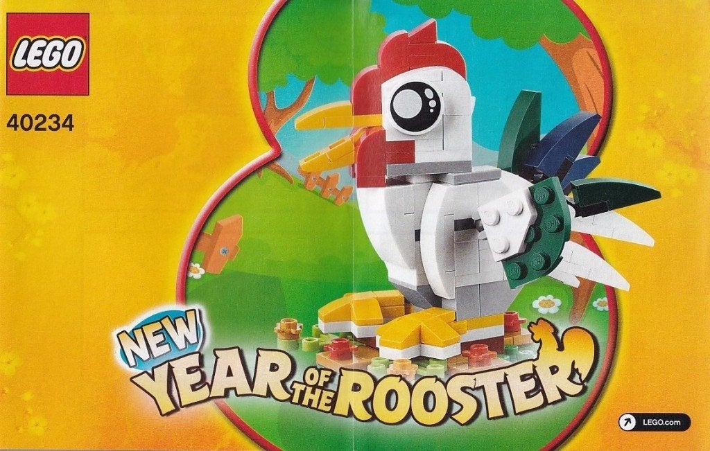 40234 - Creator: Year of the Rooster, Hello@support.lego.com, Lego, Nieuw, Ophalen of Verzenden
