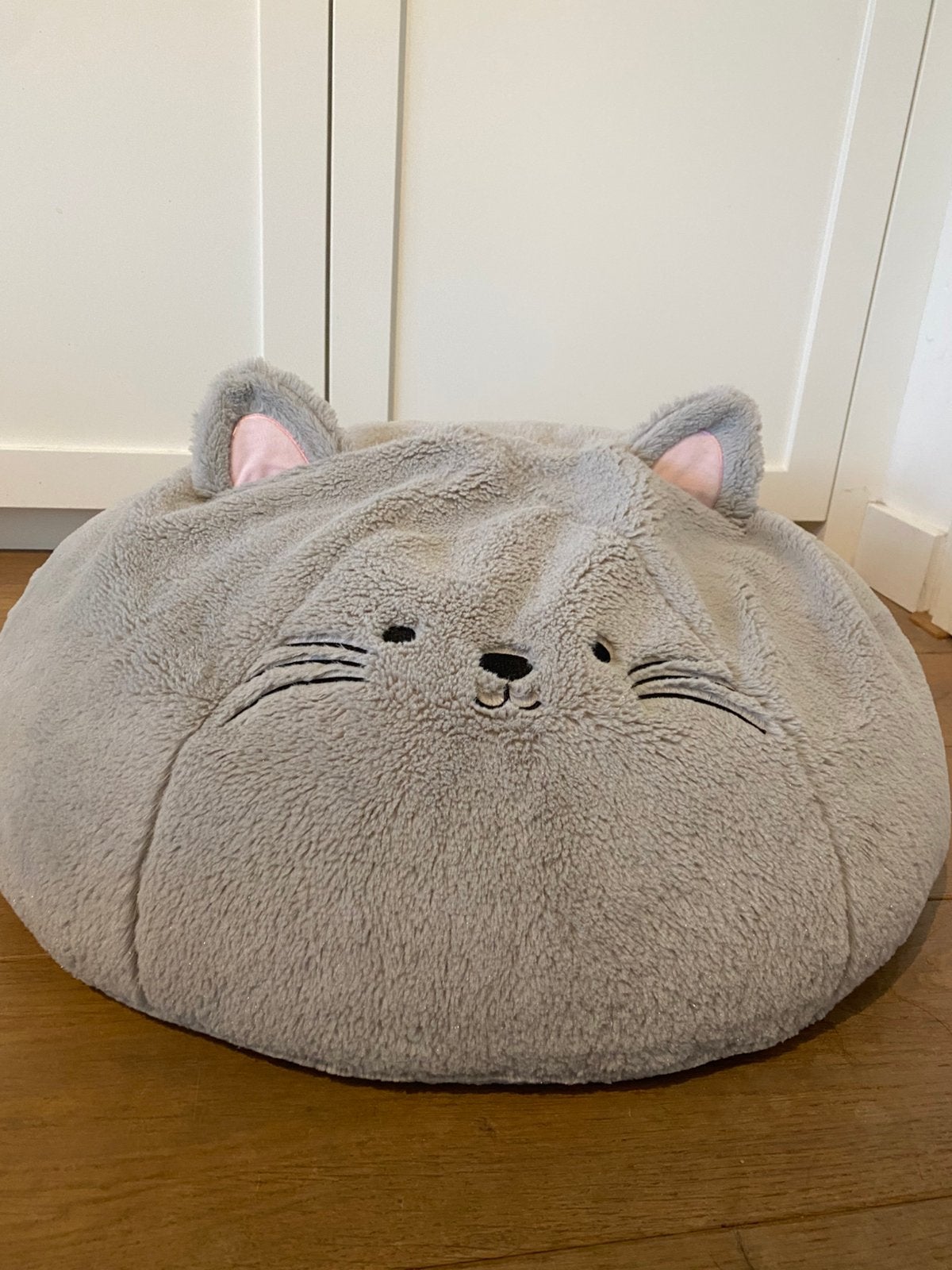 Katten poef kwantum, Ophalen, Gebruikt, Grijs, Zitzak