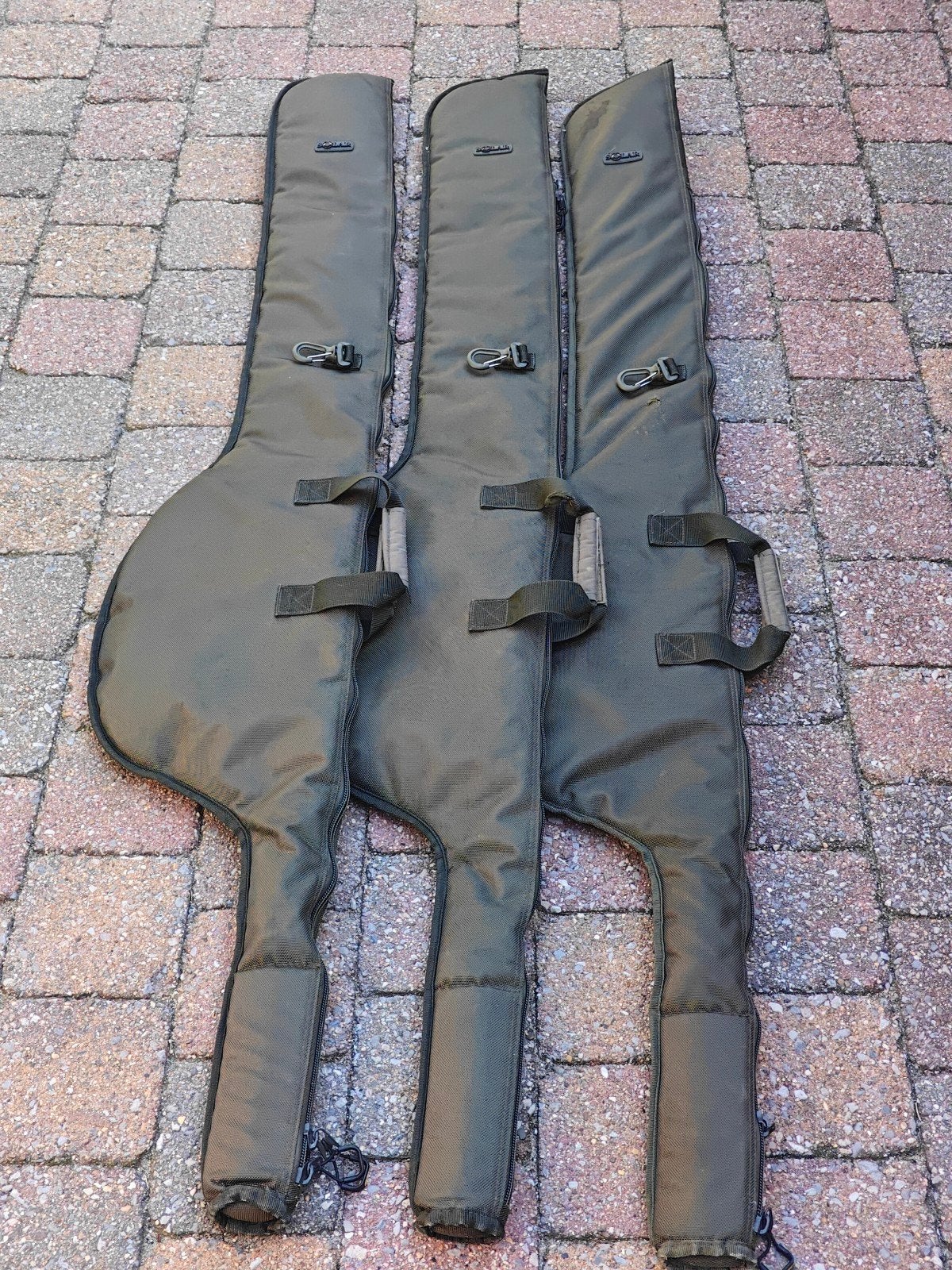 3x Solar Rod Sleeve Foudraal 10ft, Watersport en Boten, Ophalen of Verzenden, Gebruikt