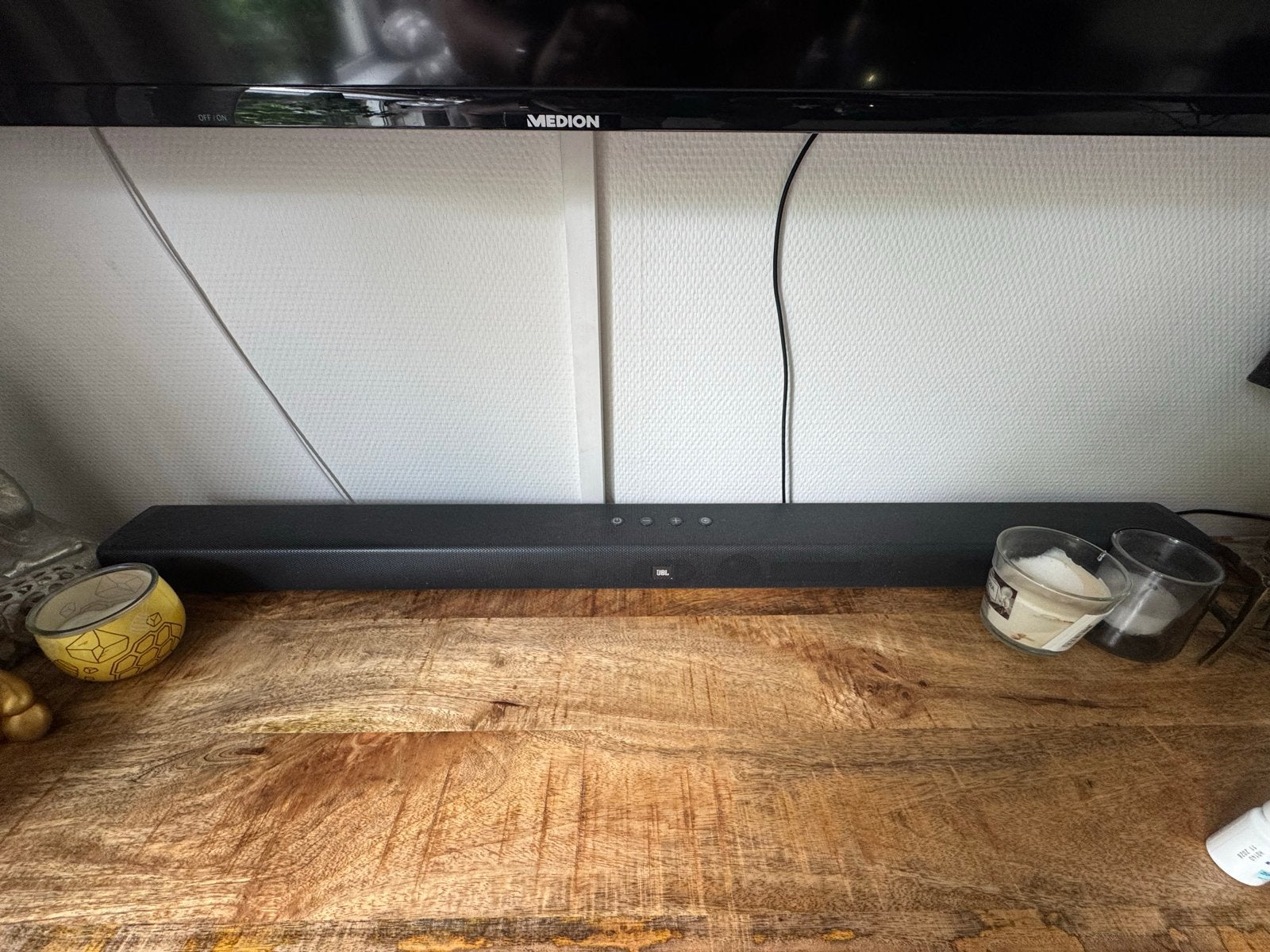 JBL Soundbar 3.1 met Draadloze Subwoofer, Ophalen, Bluetooth, Zo goed als nieuw