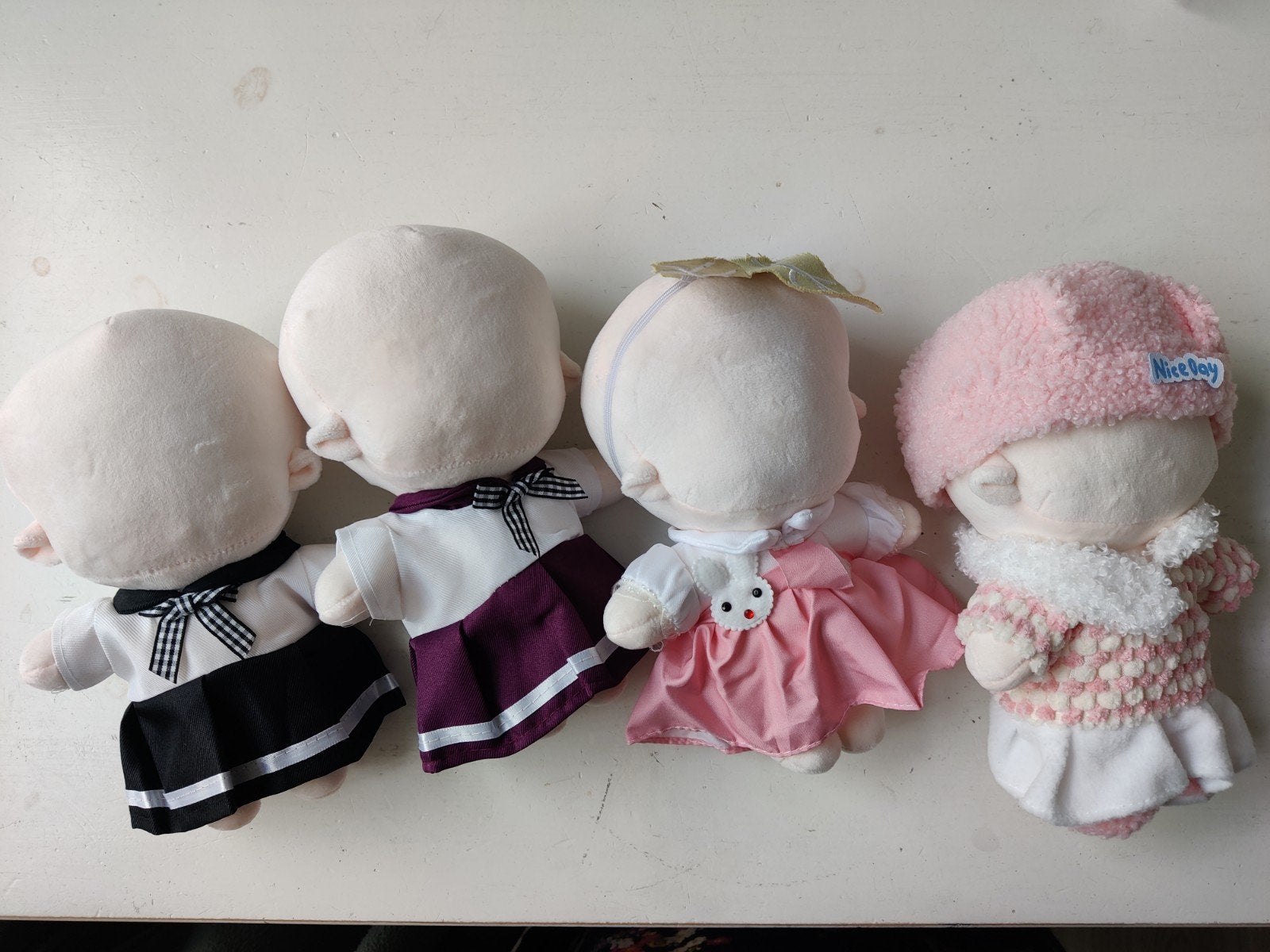 DIY stoffen poppen lijven met jurkjes, Ophalen of Verzenden, Nieuw