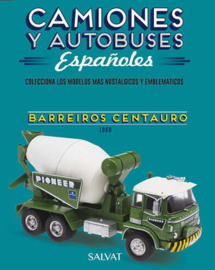 Barreiros Centauro betonmolen 1968 1/43 camion autobus # 7, Hobby en Vrije tijd, Verzenden, Nieuw, Bus of Vrachtwagen, Overige merken