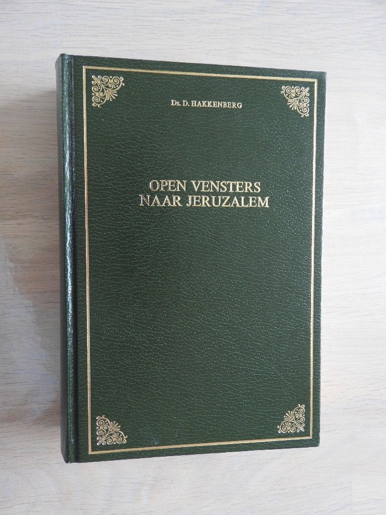 Ds. D. Hakkenberg - Open vensters naar Jeruzalem - Preken, Ophalen of Verzenden, Zo goed als nieuw