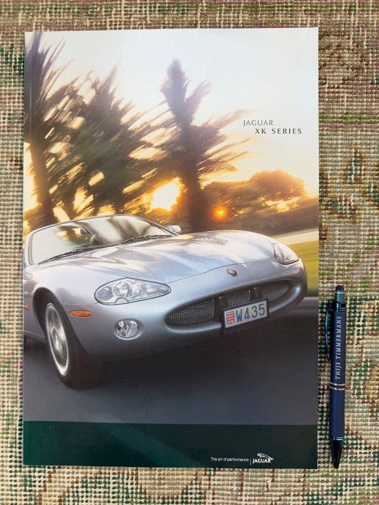 Nederlandstalige brochure Jaguar XK 2002 coupe en cabriolet, Nieuw, Ophalen of Verzenden, Overige merken, Jaguar