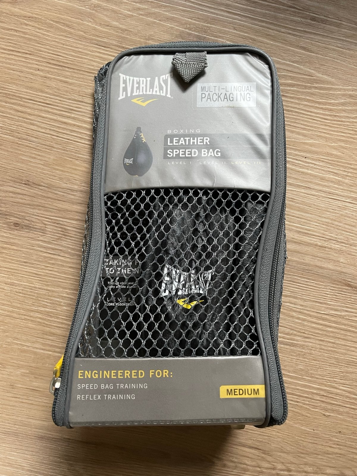 Everlast Leren Speed Bag - Bokszak Medium, Sport en Fitness, Ophalen, Nieuw, Boksbal
