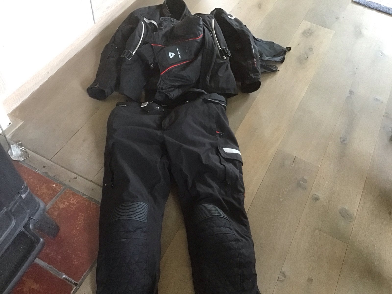 Revit Dames Motorpak Maat 44 - Z.G.A.N. met Winter- & Regenv, Motoren, Ophalen, Tweedehands, Dames, Combipak