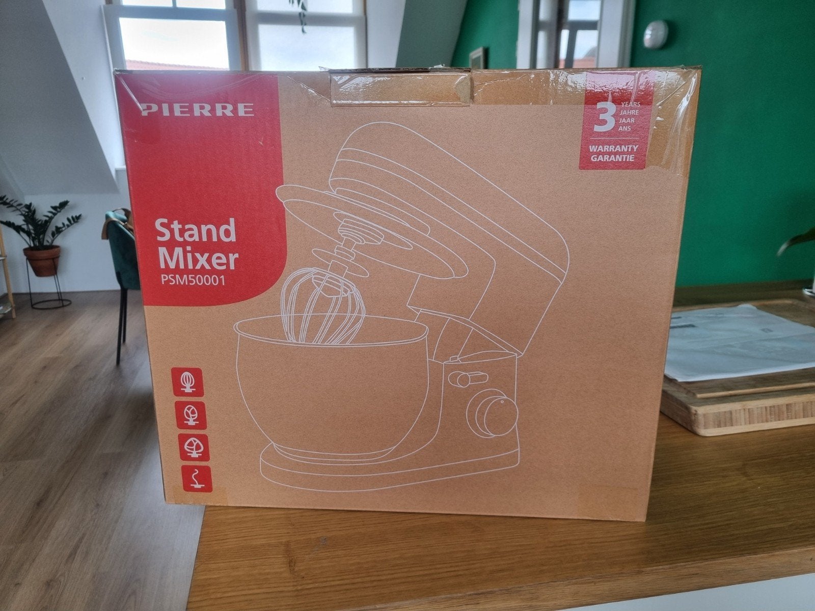 Zwarre pierre Standmixer PSM50001 - Ongebruikt!, 4 liter of meer, Ophalen, Nieuw, 3 snelheden of meer