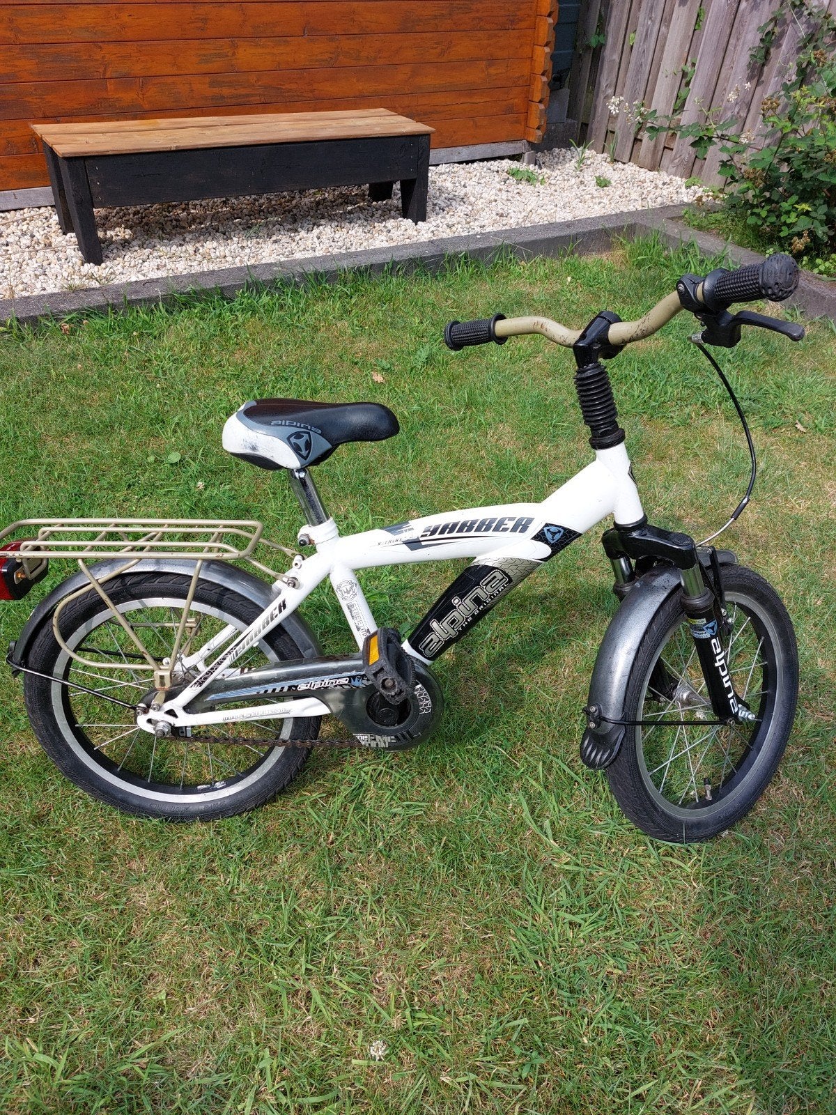 Alpina yabber 16 inch kinderfiets, Ophalen, Gebruikt, 16 tot 20 inch