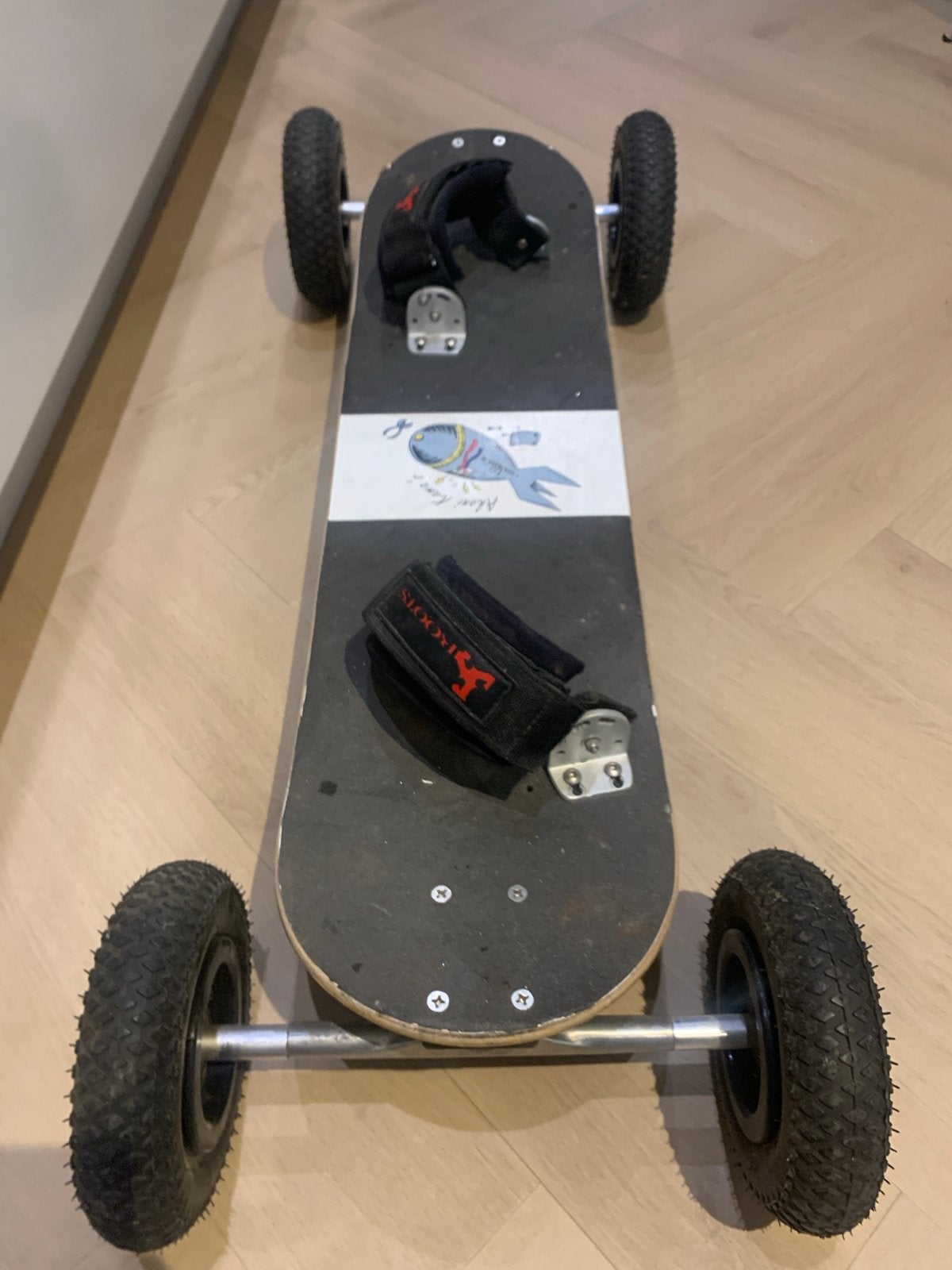 Mountainboard / All-terrain skateboard, Ophalen of Verzenden, Gebruikt, Overige typen