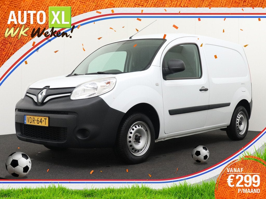 Renault Kangoo 1.5 dCi 75PK Comfort Pack R-Link Navi Trekhaa, Voorwielaandrijving, Stof, Gebruikt, Renault