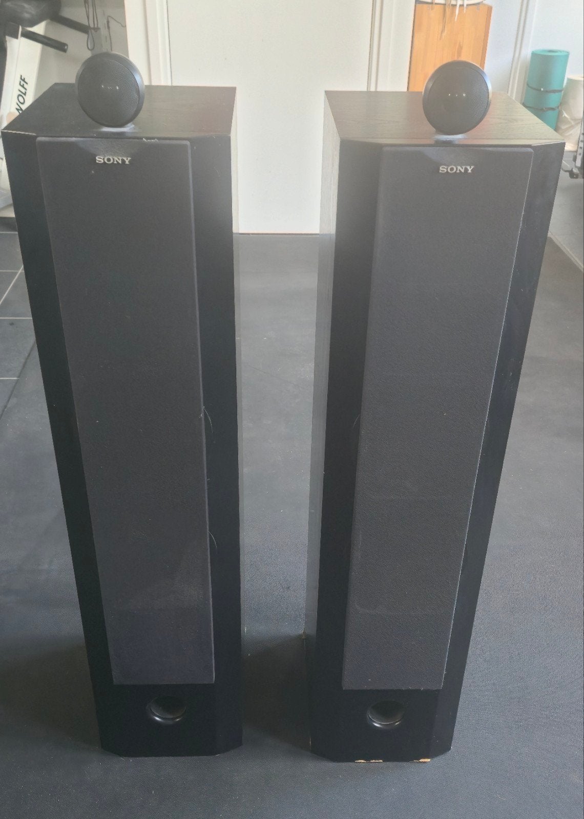 Sony SS-X9ED speakers lees advertentie, Gebruikt, Speakerset, Sony, Geschikt voor surround/home cinema