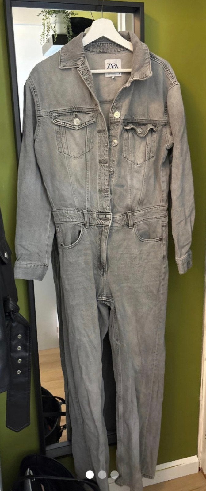 Zara denim jumpsuit maat M, Kleding | Dames, Jumpsuits, Zara, Ophalen of Verzenden