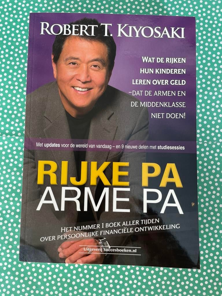 Rijke pa, arme pa, door Robert T. Kiyosaki, Ophalen of Verzenden, Zo goed als nieuw, Overige onderwerpen, Wereld