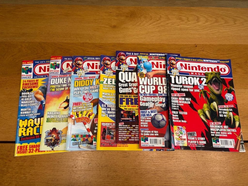 Retro Nintendo Game tijdschriften (18 stuks), Ophalen, Gebruikt, Overige modellen, Overige typen