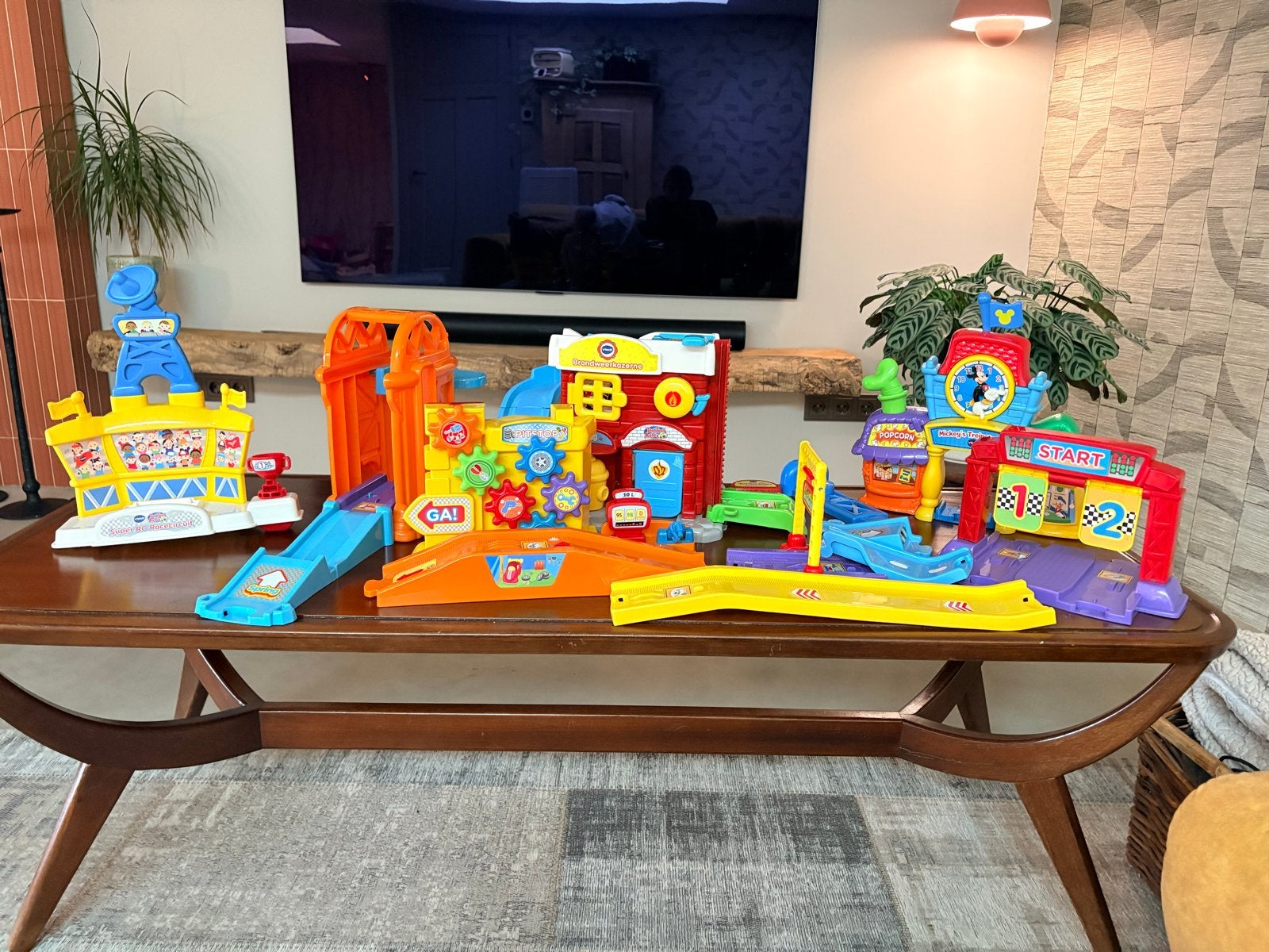 Grote VTech Toet Toet Auto's en Zoef Zoef Dieren set, Ophalen, Gebruikt, Jongen of Meisje