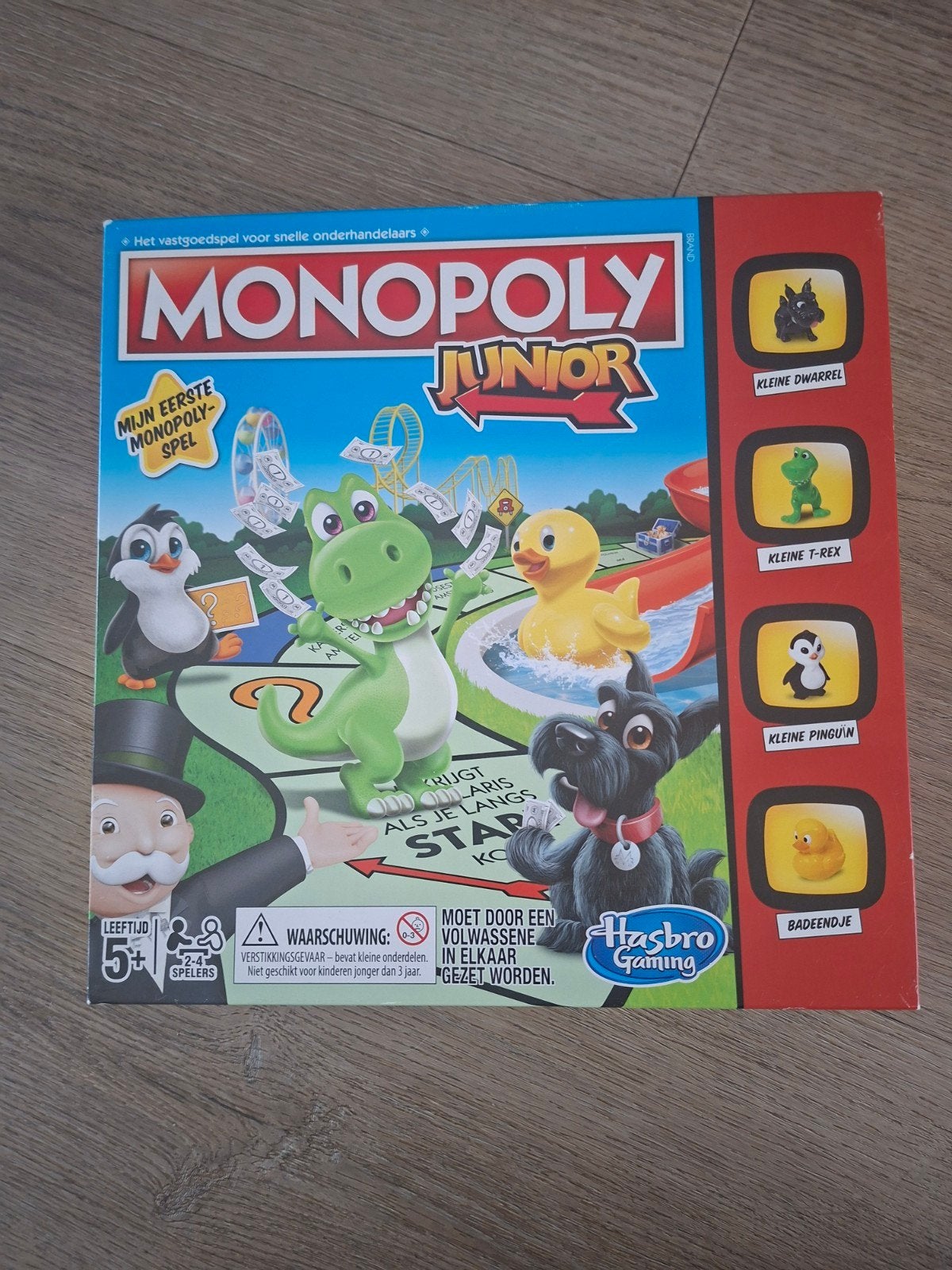 Monopoly Junior - Mijn Eerste Monopoly-spel, Hobby en Vrije tijd, Drie of vier spelers, Ophalen of Verzenden, Zo goed als nieuw