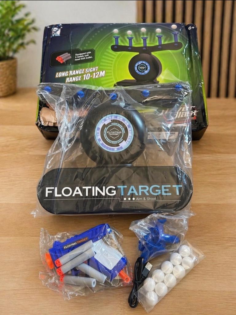 Floating Target schietspel set – compleet & nieuw, Kinderen en Baby's, Speelgoed | Actiefiguren, Nieuw, Ophalen of Verzenden