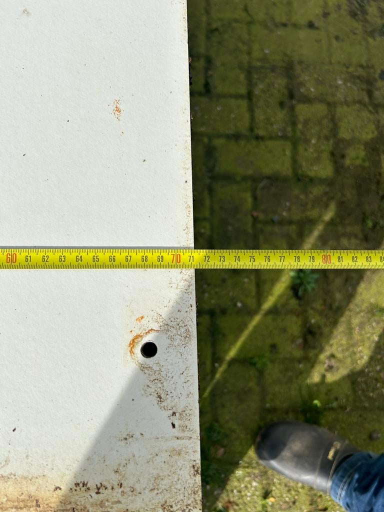 Trespa platen, Ophalen