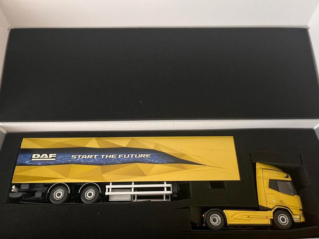 Tekno daf xd met 2 assige oplegger, Ophalen of Verzenden, Nieuw, Bus of Vrachtwagen, Tekno