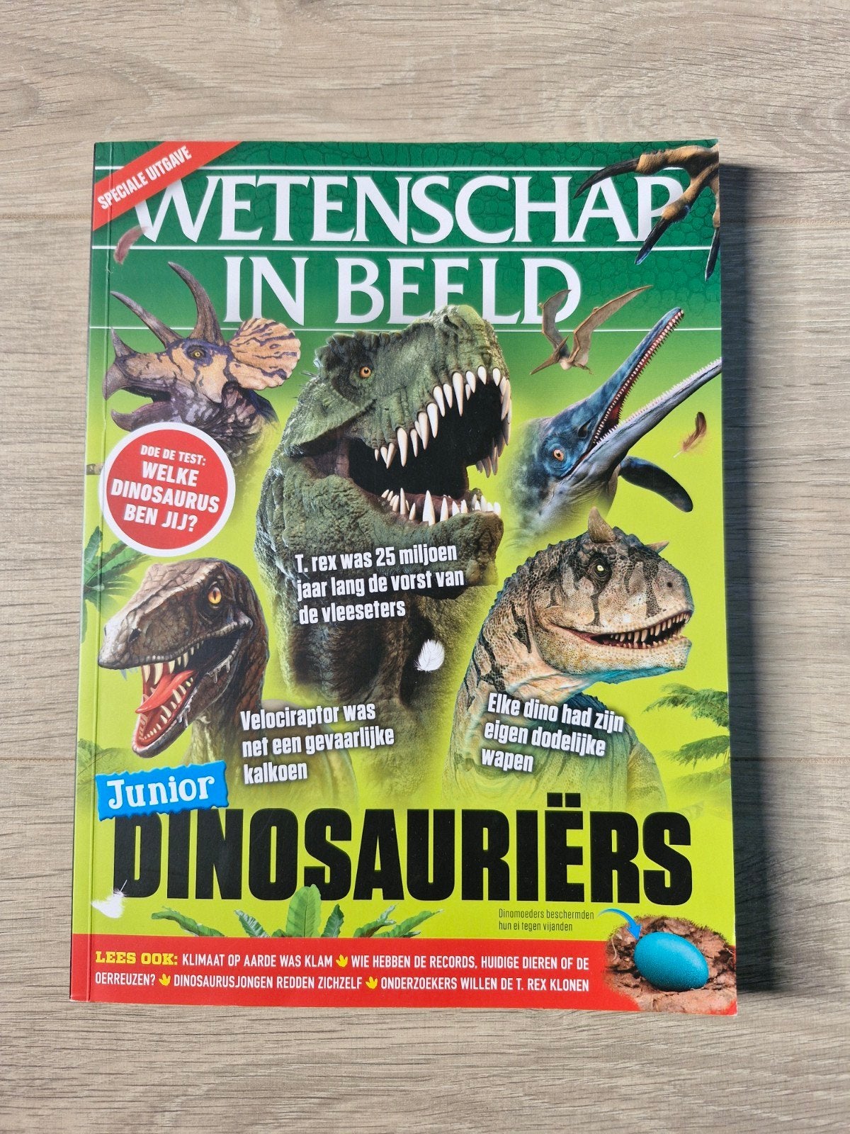 Wetenschap in Beeld Junior: Dinosauriers, Boeken, Ophalen, Zo goed als nieuw