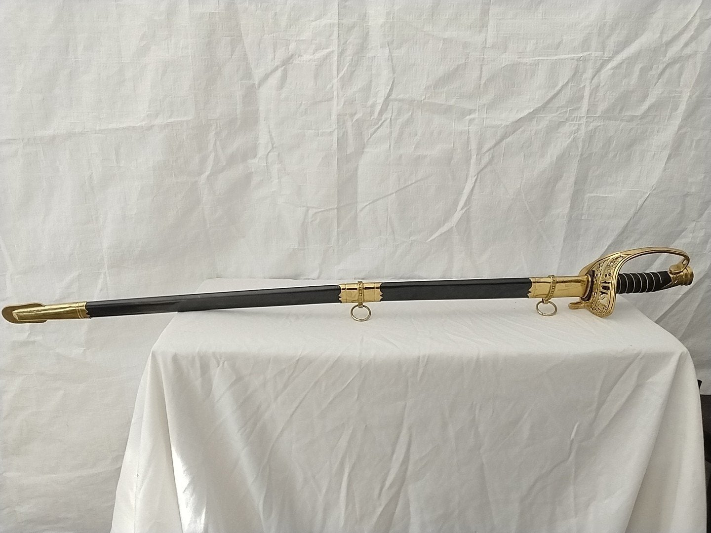 Militair Zwaard/Sabel met Schede - 93 cm, Verzamelen, Ophalen of Verzenden, Overige soorten, Overige gebieden, Zwaard of Sabel