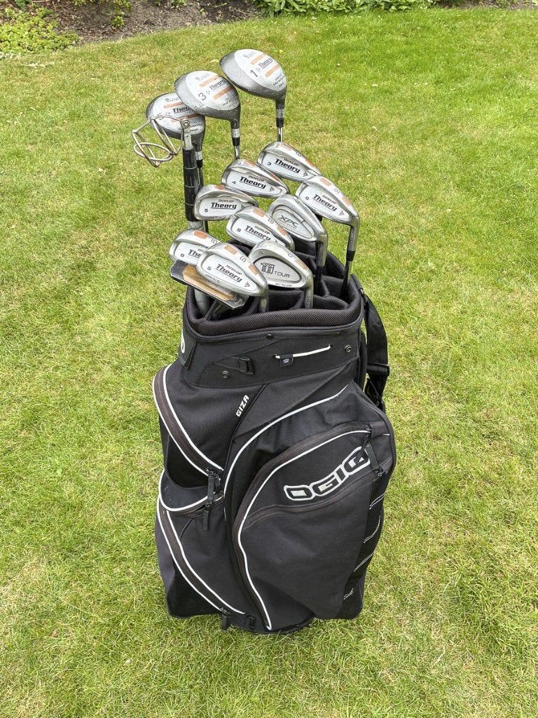 Volledige golfset Dunlop 14-delig met tas, Ophalen, Gebruikt, Set, Overige merken