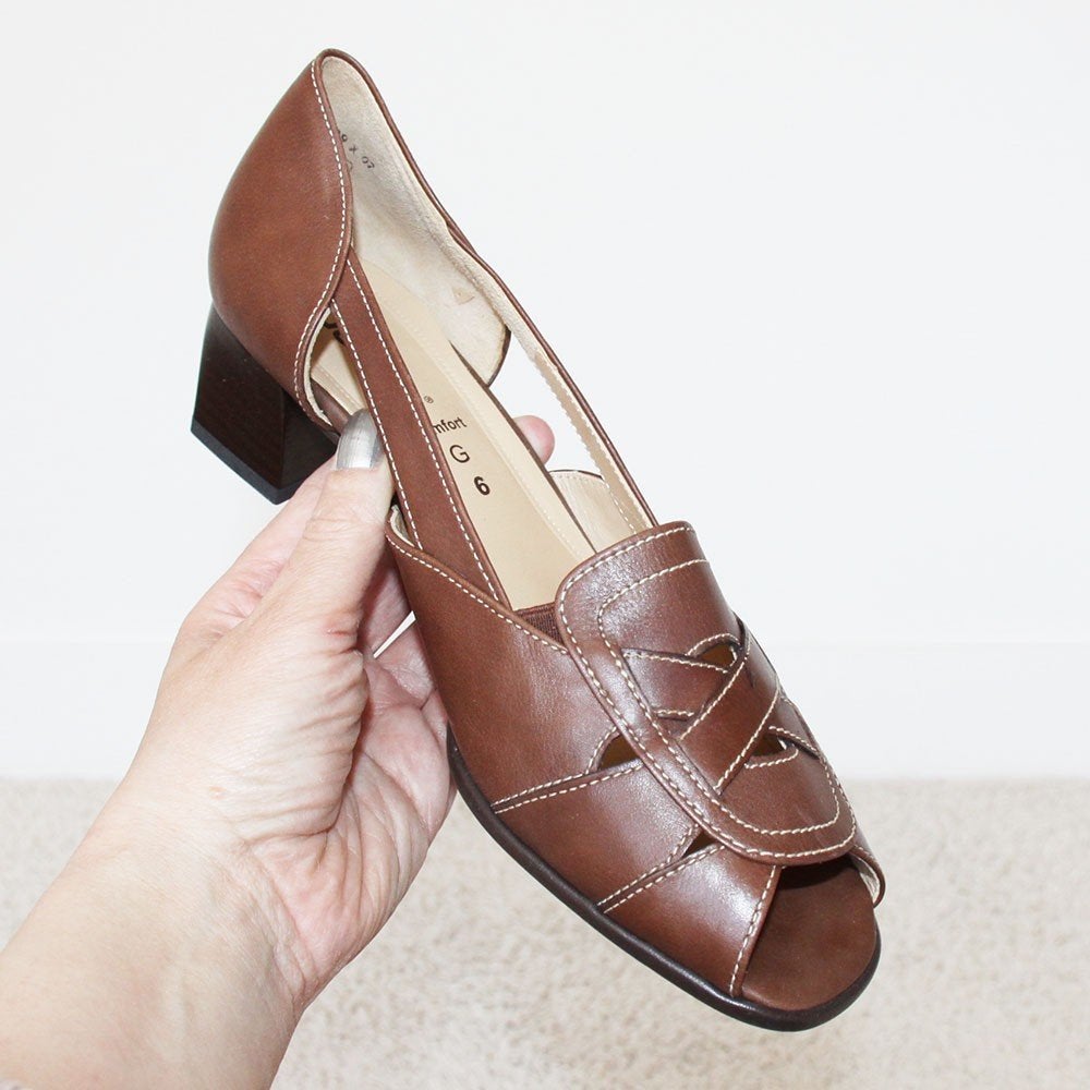 Zeer Mooie Leren Gabor Schoenen s1 (Maat 6G/39) € 45,-