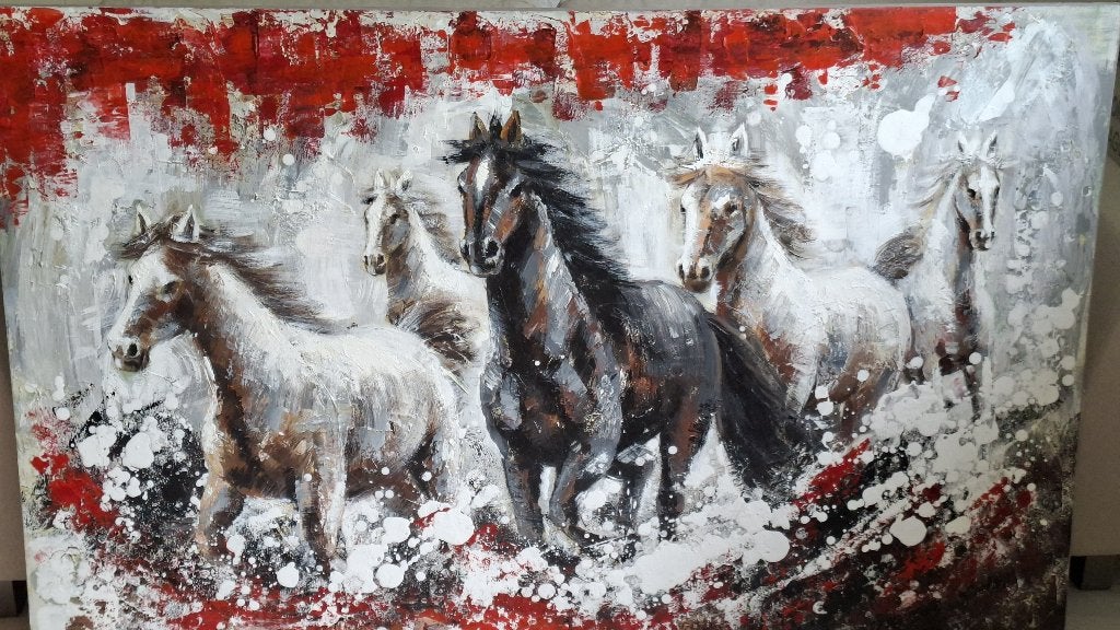 East Way Art - Wild Horses, Ophalen