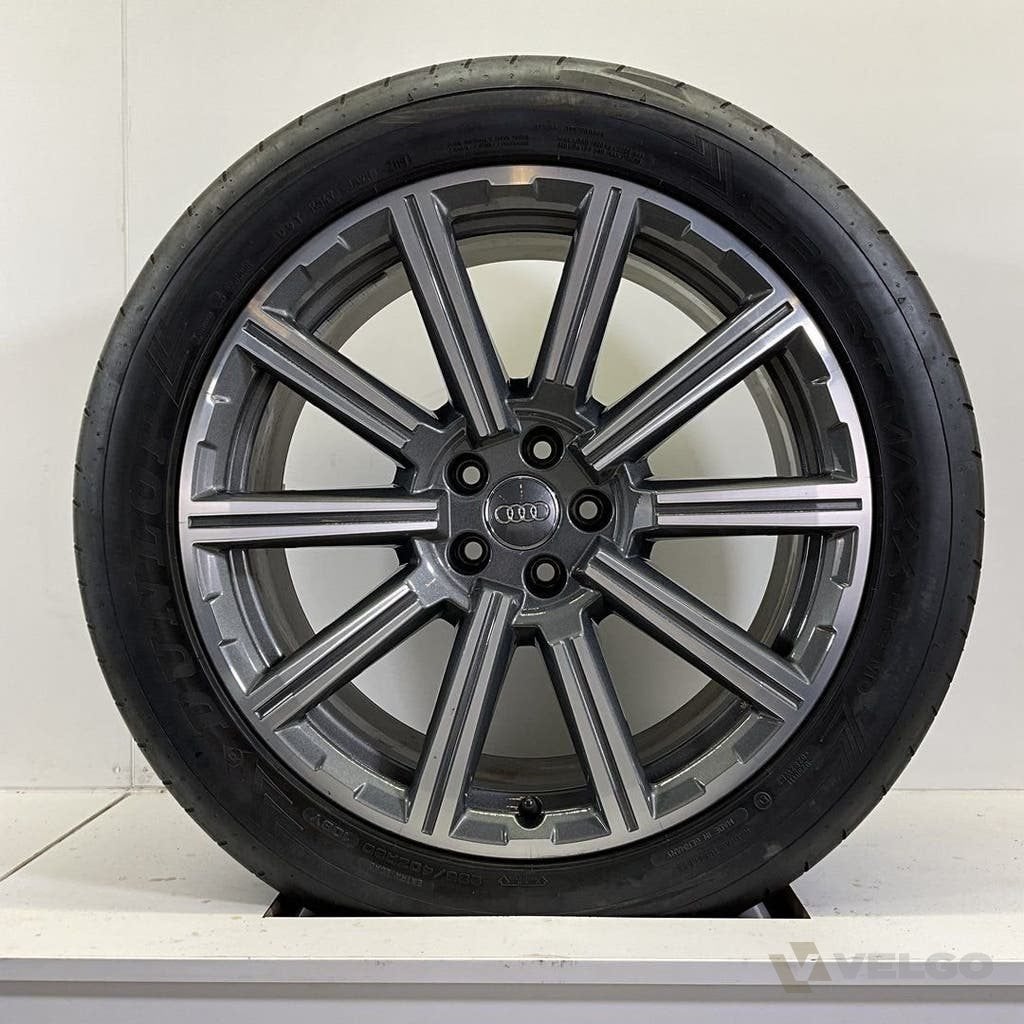 AUDI Q7 SQ7 VW TOUAREG SET VELGEN + ZOMERBANDEN 20 INCH, Gebruikt, Banden en Velgen, Info@velgo.nl, Velgo