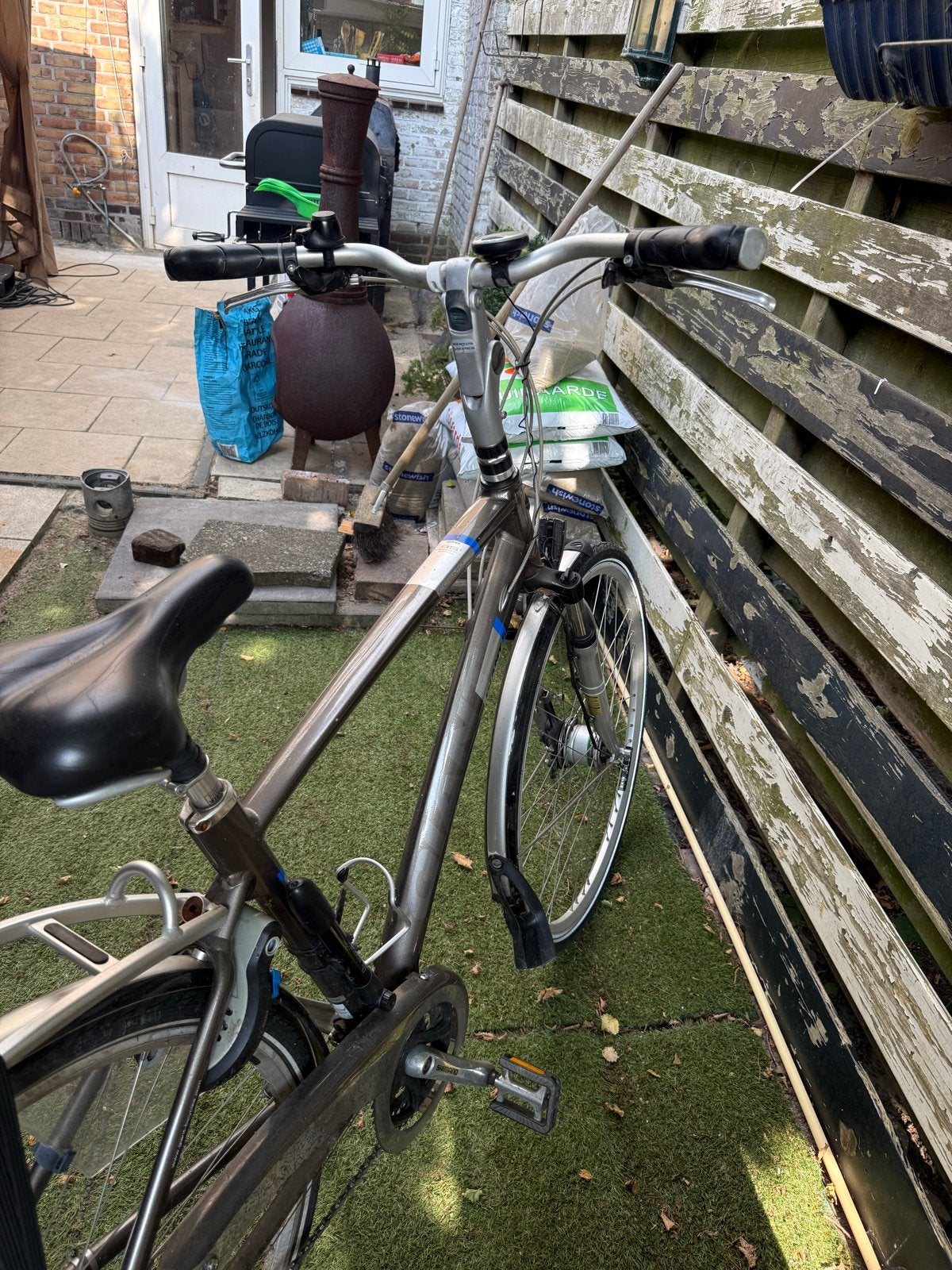 Gebruikte Gazelle fiets met versnellingen en trommelrem, Fietsen en Brommers, Fietsen | Dames | Damesfietsen, Ophalen, Versnellingen
