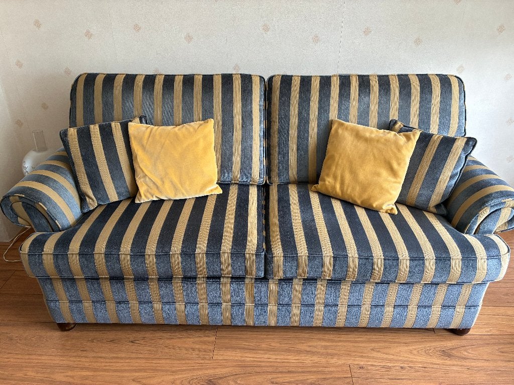 2,5 zits bank - mooie kwaliteit!, Ophalen, Hout, 150 tot 200 cm, Tweepersoons