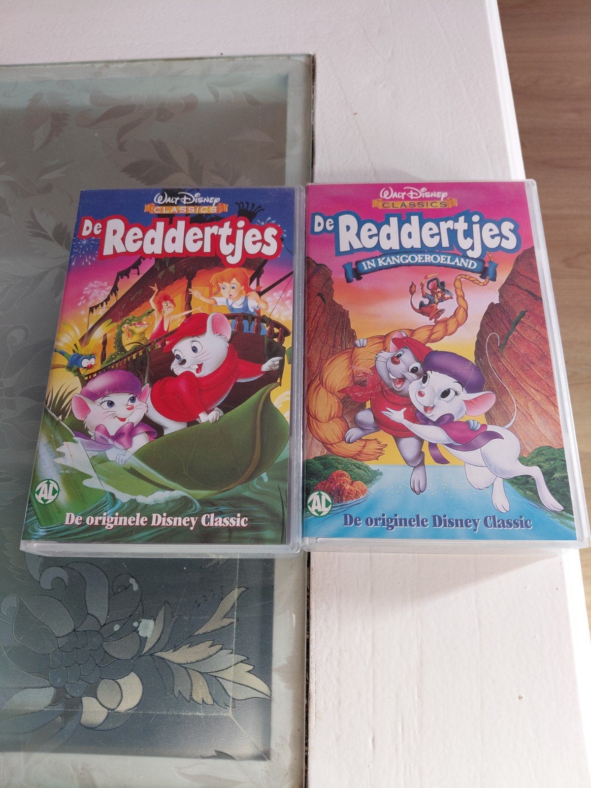 Disney Classic De Reddertjes 1 en 2 videoband NIEUW IN FOLIE, Tekenfilm, Alle leeftijden, Ophalen of Verzenden, Nieuw in verpakking