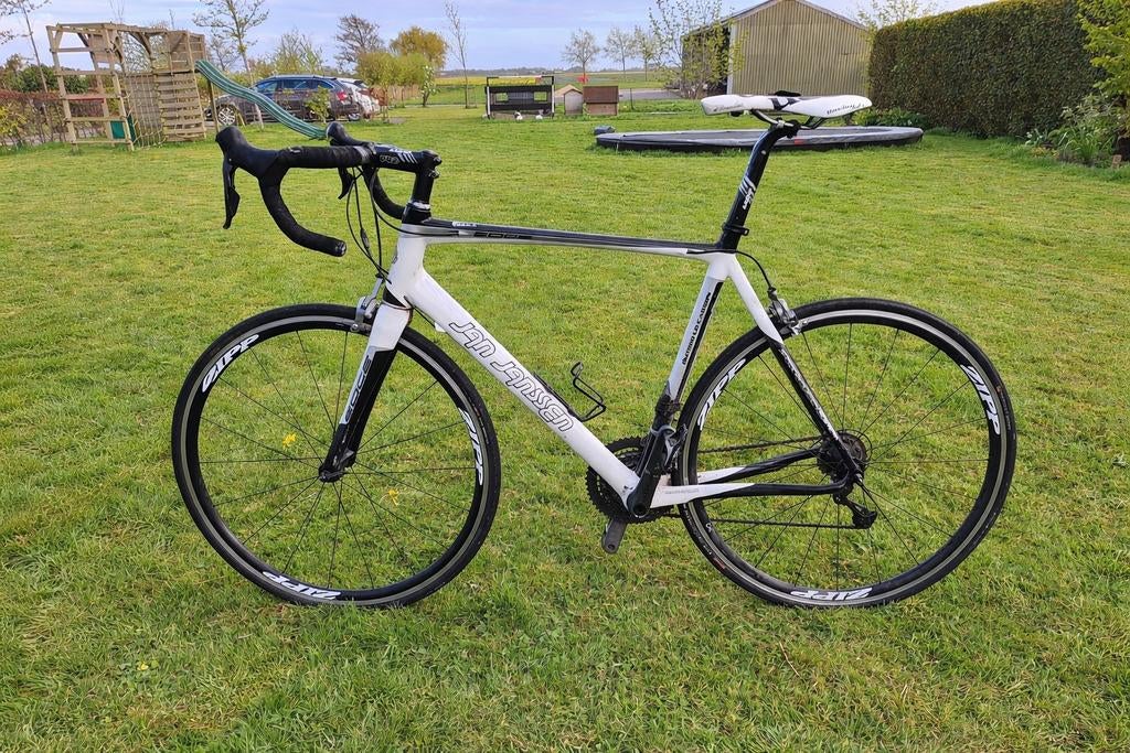 Jan Jansen racefiets met Zipp 30 wielen, Ophalen of Verzenden