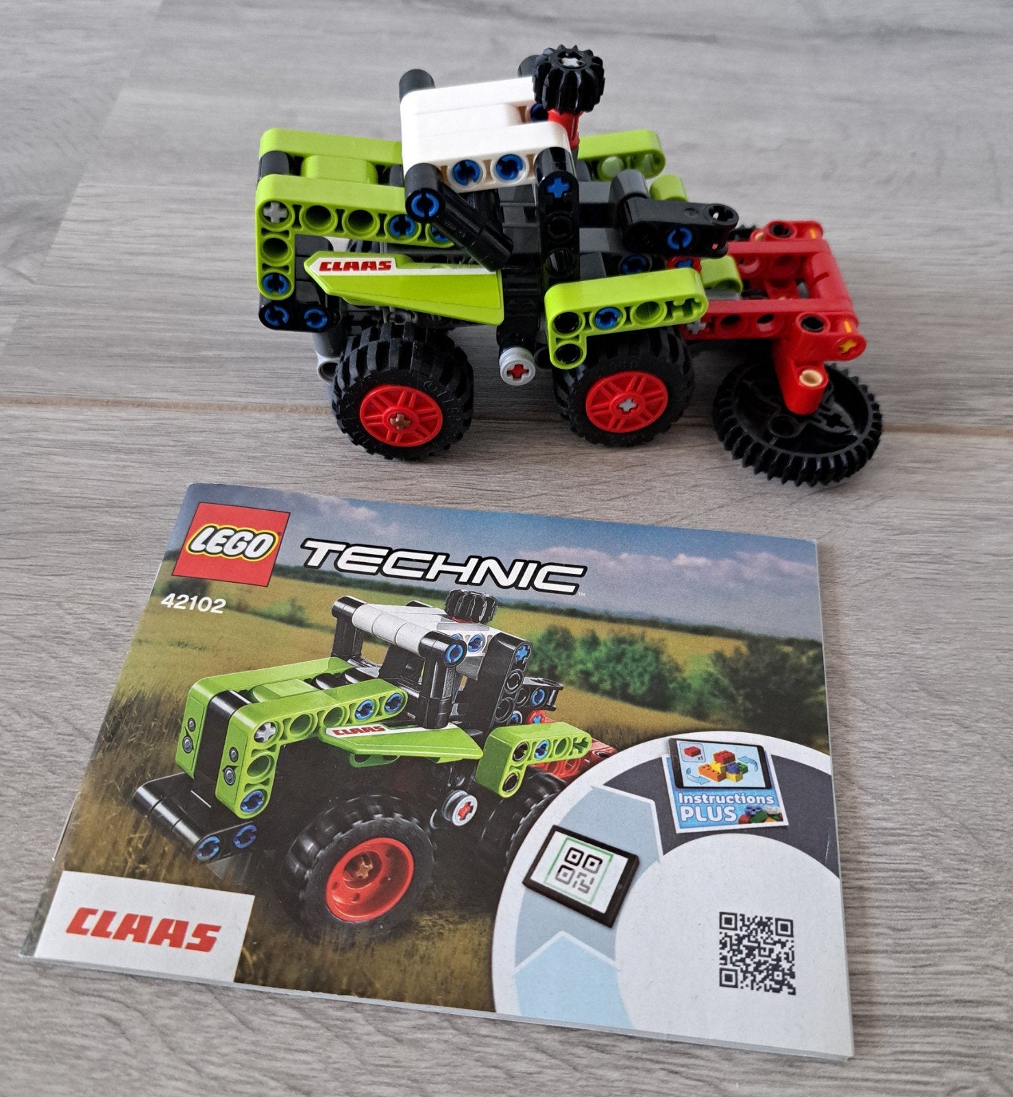 LEGO Technic Mini CLAAS XERION - compleet en Nieuw, Ophalen of Verzenden, Zo goed als nieuw