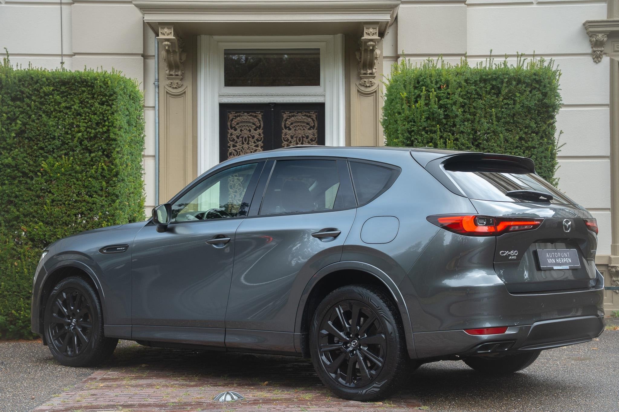 Mazda CX-60 2.5 e-SkyActiv PHEV Homura Plus PANO | LEDER | 3, Auto's, Automaat, Gebruikt, Euro 6, 4 cilinders