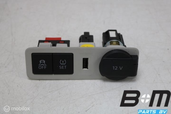 Schakelaar in middenconsole VW Up! FL 1S0953508C, Gebruikt