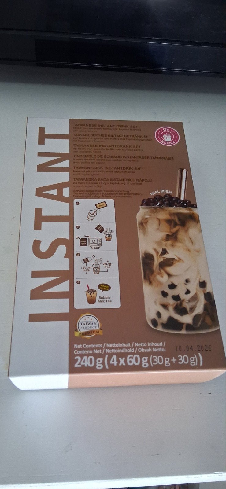Bubble tea, Ophalen, Nieuw