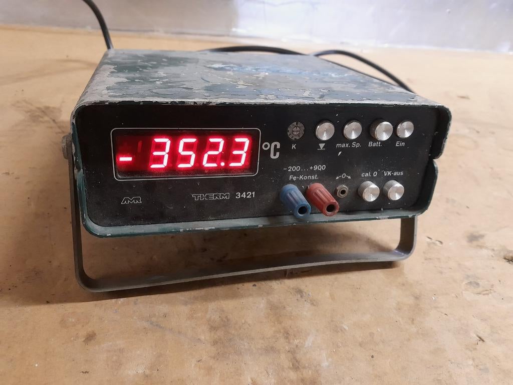 Ahlborn therm temperatur meetapparatuur messgerät, Ophalen of Verzenden