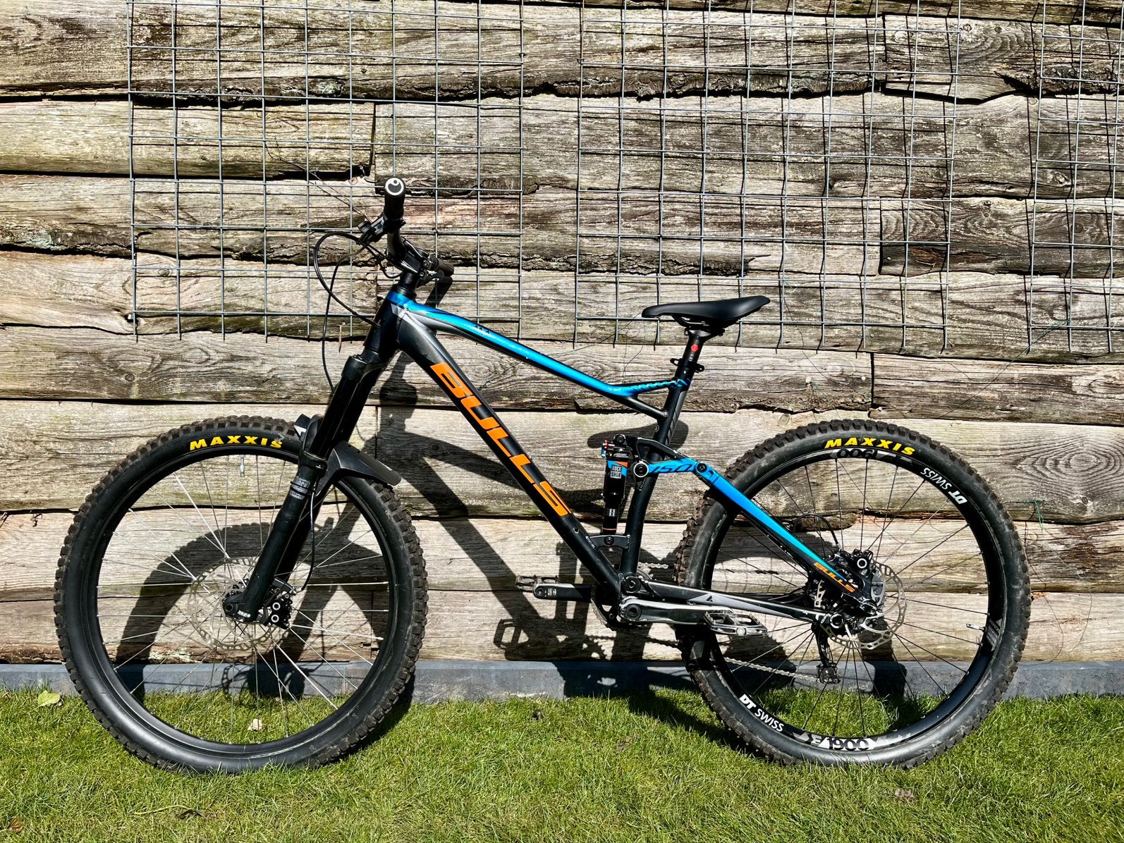 150mm full suspension MTB fully mountainbike Bulls Wildcup 3, Fietsen en Brommers, Gebruikt, 49 tot 53 cm, Schijfrem, Ophalen