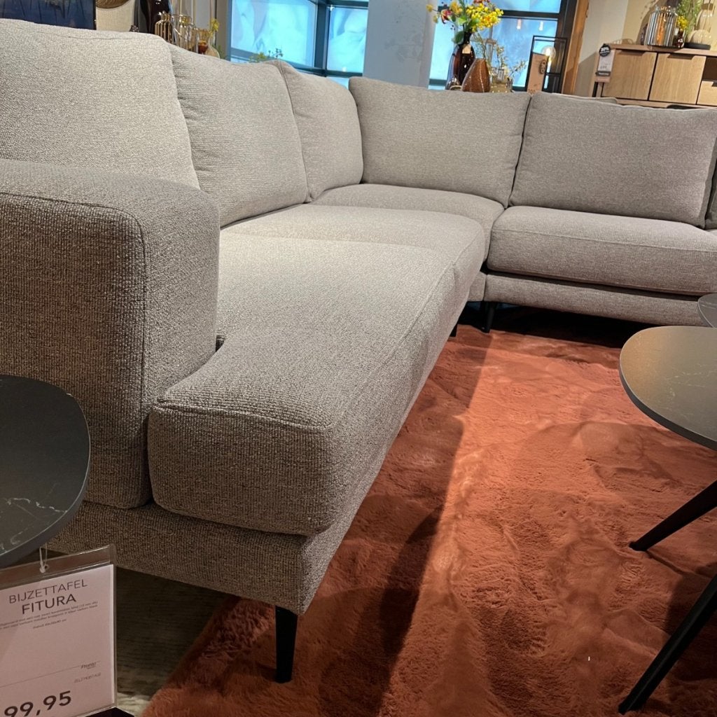 Hoekbank Acante Stof Leaf Stone - Pronto Wonen, Niet ingevuld, Niet ingevuld, Niet ingevuld