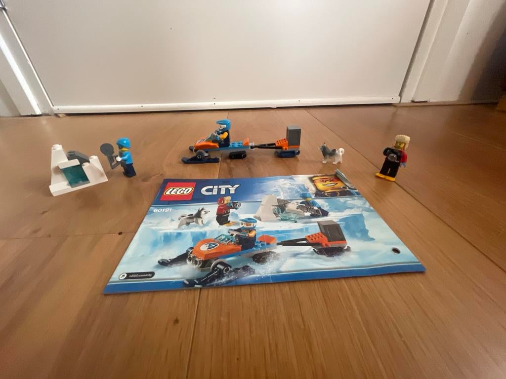 LEGO City 60191 Arctisch onderzoeksteam, Ophalen of Verzenden, Gebruikt, Complete set, Lego