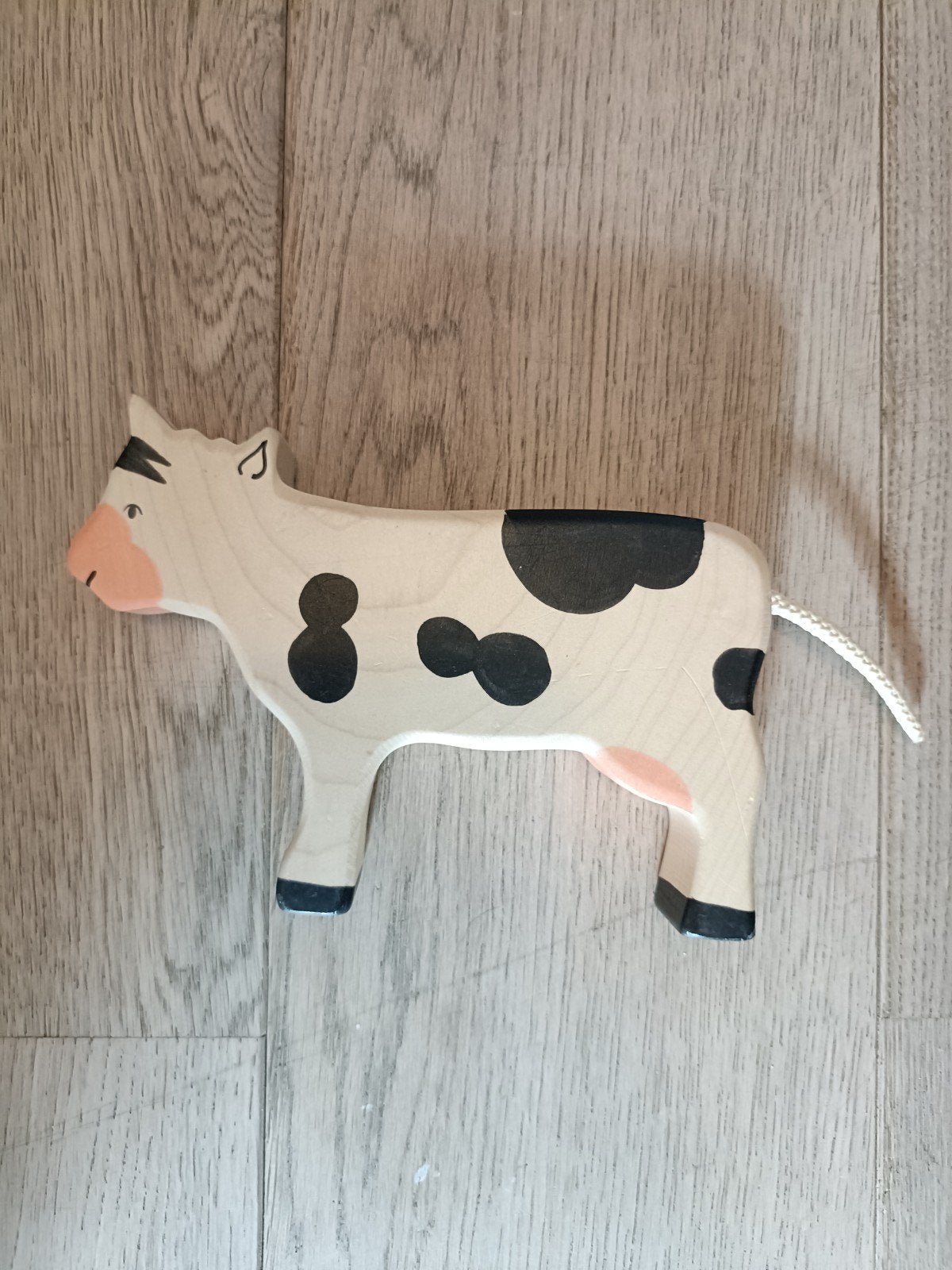 Holztiger houten koe, Ophalen of Verzenden, Zo goed als nieuw